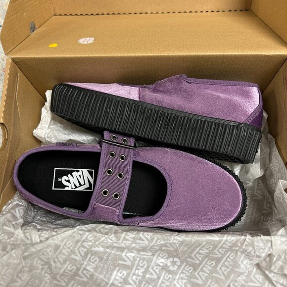 NIB Vans Mary Jane Creeper in Grape Jam - Picture 3 of 6